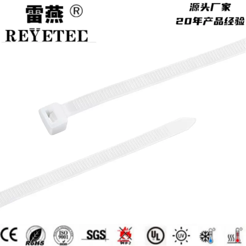 雷燕科技自锁式尼龙扎带理线带扎线100根一包尼龙扎带