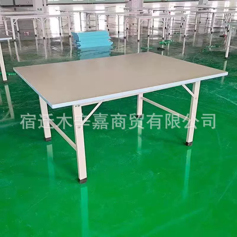 Рабочий стол швейной фабрики гладкий стол для резки