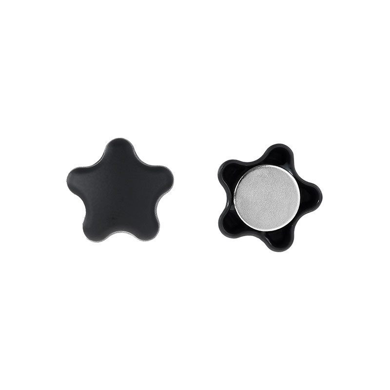 Broche de imán, hebilla de succión magnética, hebilla magnética de estrella, hebilla de fijación de bufanda de seda, suministro directo de fábrica transfronterizo, lugar 51 colores, multicolor opcional