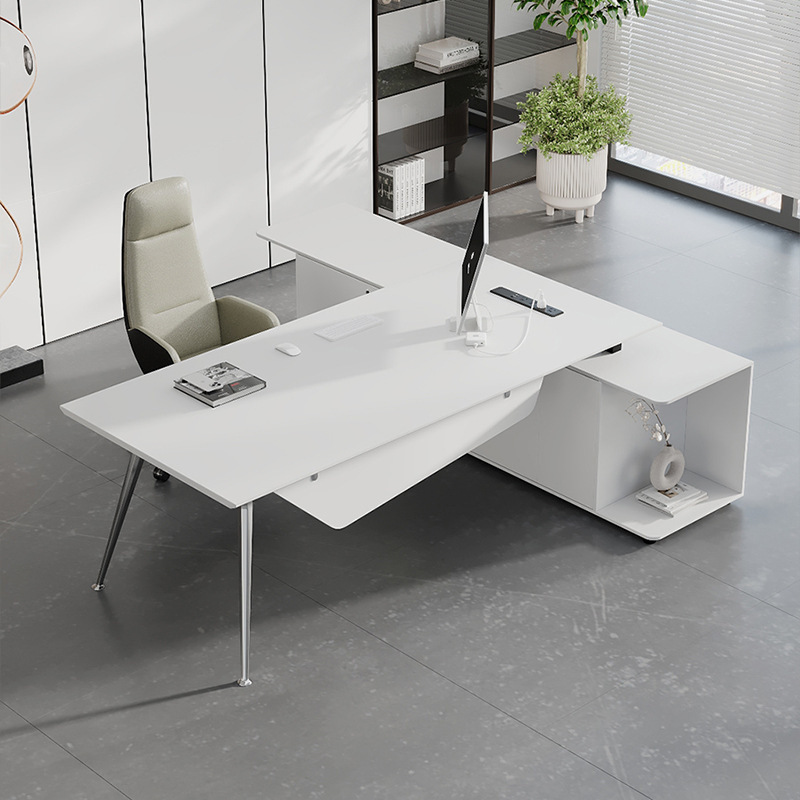 Boss President Supervisor Office Desk and Chair Combination Simple Modern Furniture Single Table High-End Manager Office Table