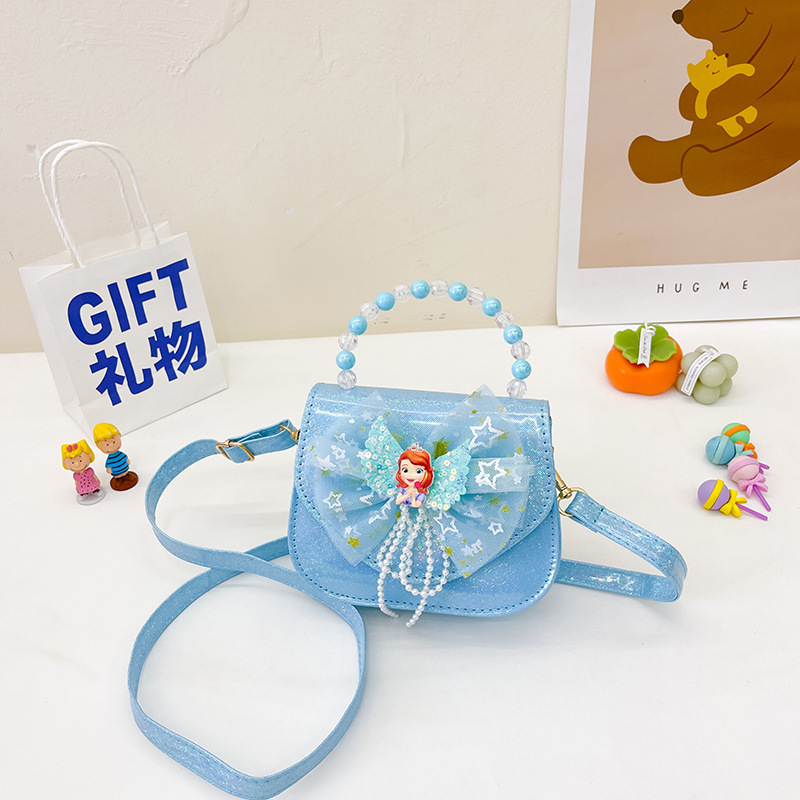 2025 mochila coreana para niñas, princesa de moda, bolsas de mano para niños, bolsas de perlas para niñas, bolsas de cambio, accesorios