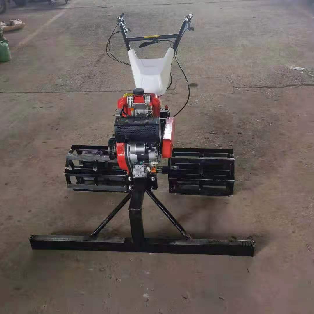 微耕机改装扒灰机生产厂家省人工混凝土推灰机价格混凝土铺料机配