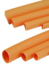 包郵橙色熱縮管絕緣套管數據線電線保護套軟護套電工套管1mm-80mm