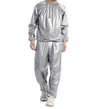 现货运动桑拿服暴汗服全套女生减脂出汗服长袖上衣裤子两件套装男