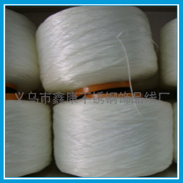 厂家供应2500D日本莱卡弹力线1.0氨纶丝松紧带乳白色线材定制批发