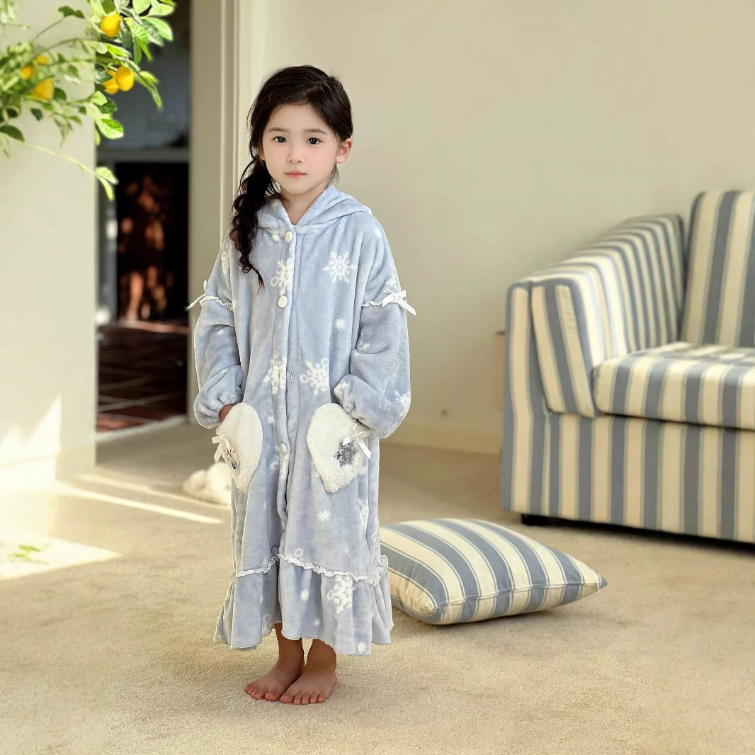 Куломи Аиша осенний и зимний новый стиль девушки фланелевый коралловый бархат