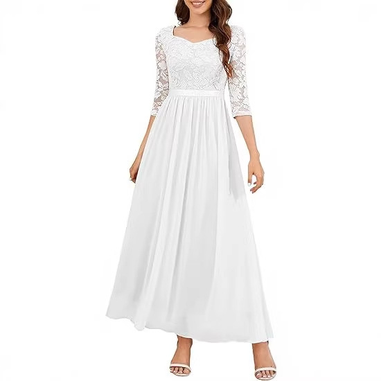 Foreign Trade Women's Formal Dress, Mother of the Bride Dress, Wedding Guest Dress, Maxi Evening Dress