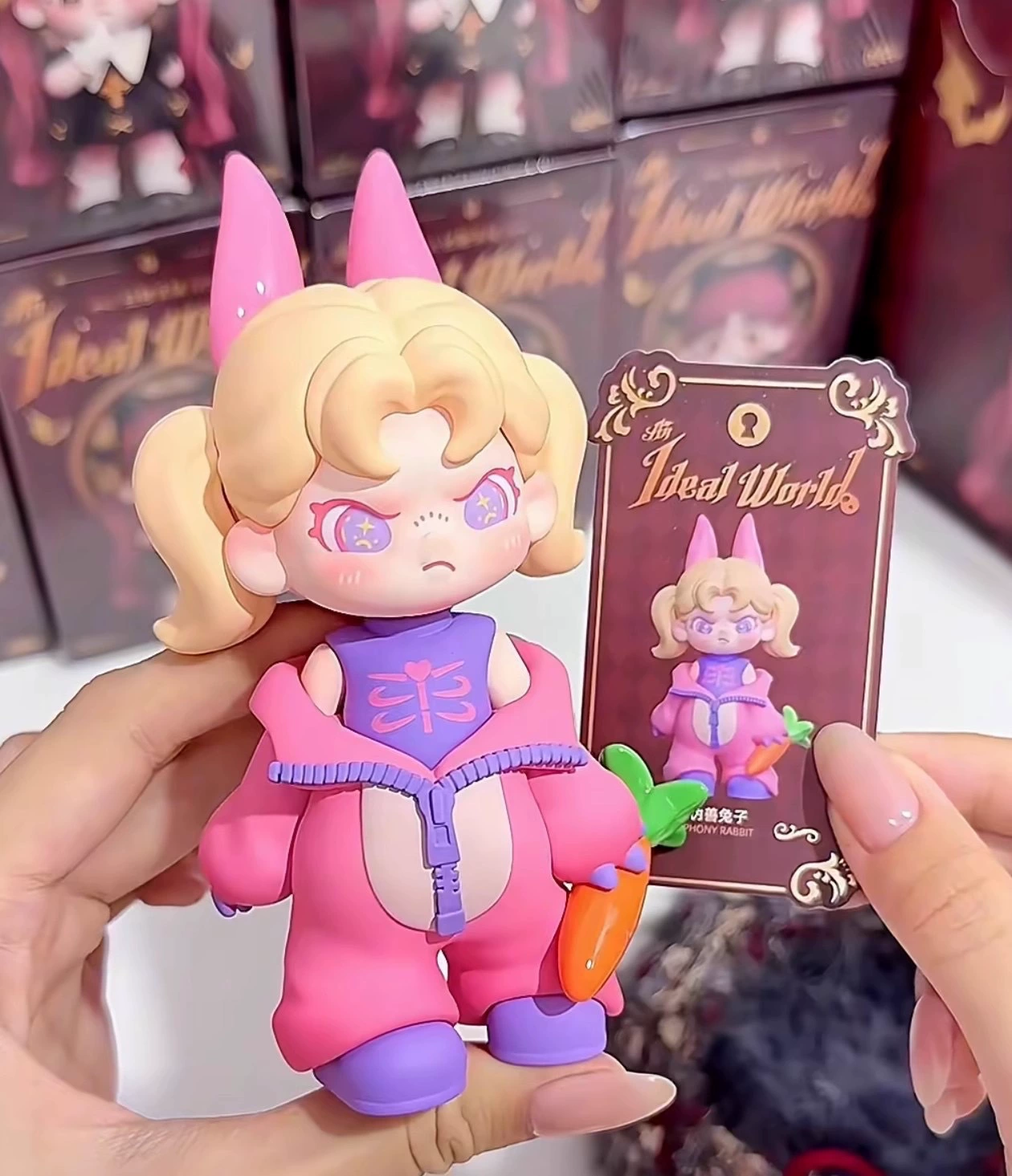 Серия DORA Fantasy Paradise Большой кузен шесть поколений Не попадайтесь в слепок Коробка с сюрпризом Трендовые игрушки украшения Подарки для женщин