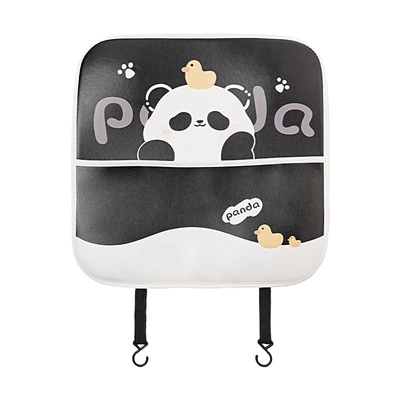 pad creative multi-function car anti-dirty – Chair back anti-kick pad - naughty-panda-medium-anti-kick-pad