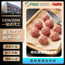 加工定制炸丸子牛肉丸猪肉丸鸡肉丸鱼丸萝卜蔬菜丸子餐饮商用批发