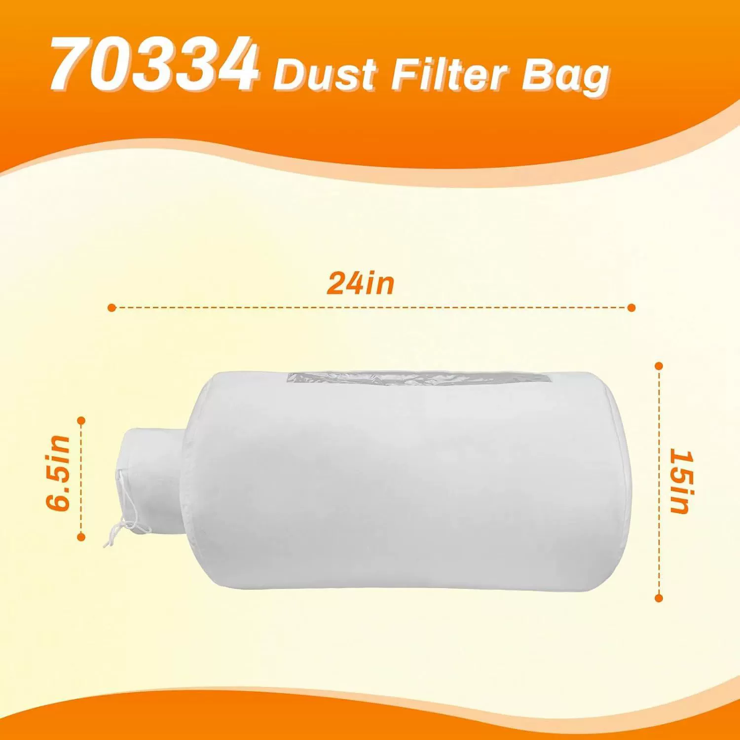 Беспыльная пила для деревообработки, специальный трансграничный мешок для сбора пыли, промышленный мешок для сбора пыли 70334, настенный фильтр-мешок для пылесоса