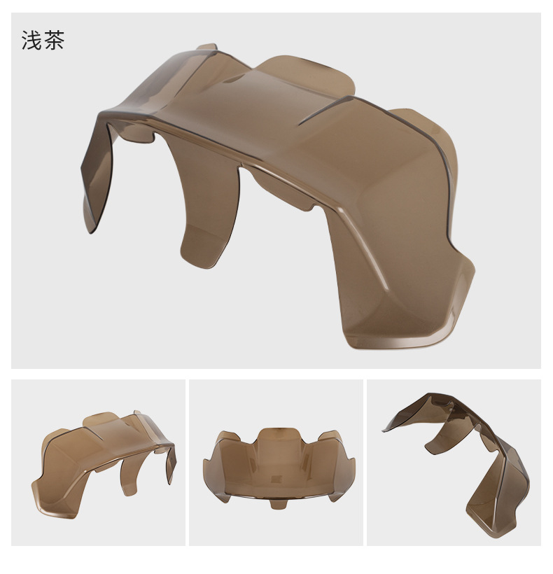 Motorcycle Helmet Rx7X Tail Fin Suitable for Helmets Vz-Ram/Df-X2/Rx7V Model Helmet Personalized Accessories