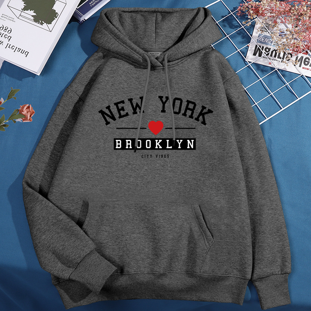 Nueva York Brooklyn City Vibes Letter Setwear Men Women New