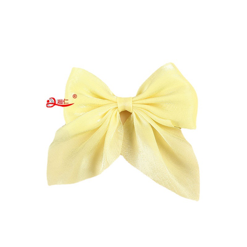 Solid color multicoloured hair accessory handmade with bow