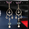 Small earrings, 2021 collection, European style, internet celebrity, simple and elegant design