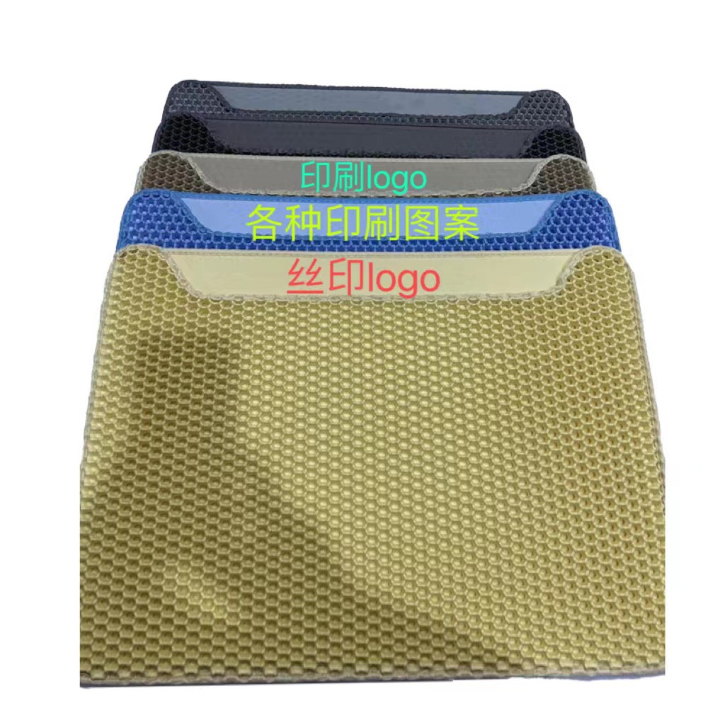 Fabricantes de suministro de doble capa Eva alfombra de arena para gatos mascota caja de arena estera de filtro antideslizante resistente al desgaste resistente a los arañazos estera de control de arena para gatos