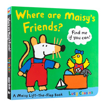 小鼠波波的朋友在哪里 Where Are Maisy's Friends英文原版绘本书
