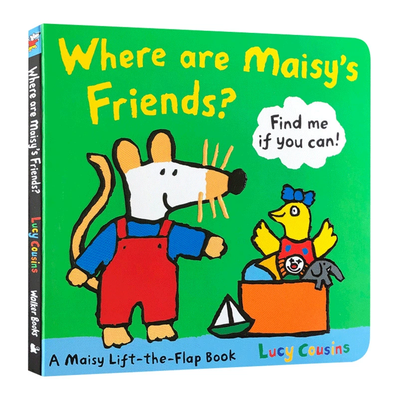 Maisy растёт в саду, мышки Бобо, английская иллюстрированная книга в твёрдой обложке