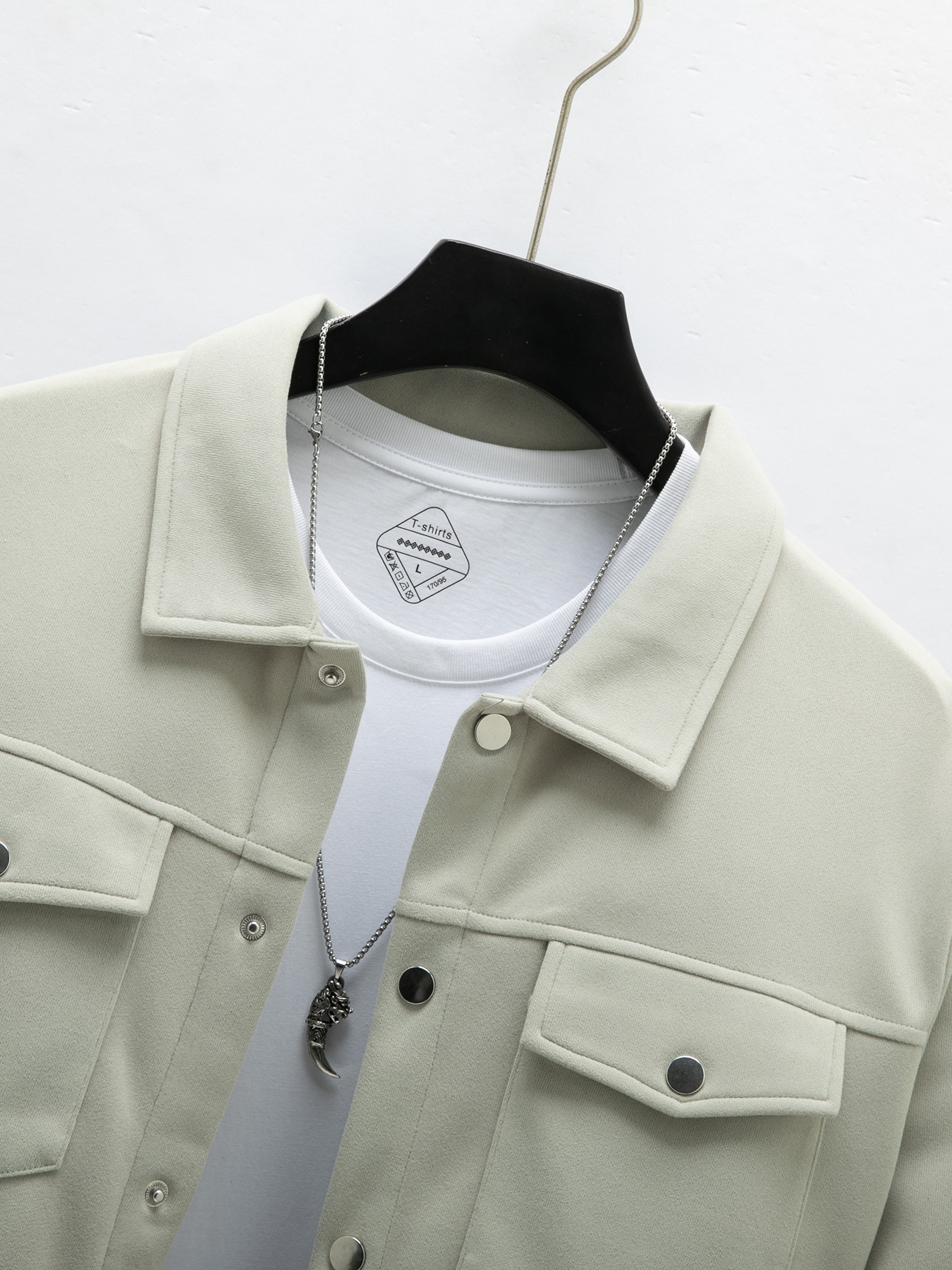 Giacca uomo attillata con doppie tasche autunno inverno_voghion.com