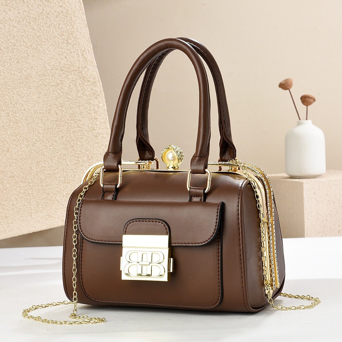 Bolso de moda de verano para mujer, fabricante de un solo hombro, bolso de madre, comercio exterior 2025, nuevo bolso de mensajero de todo fósforo para mujer atmosférica