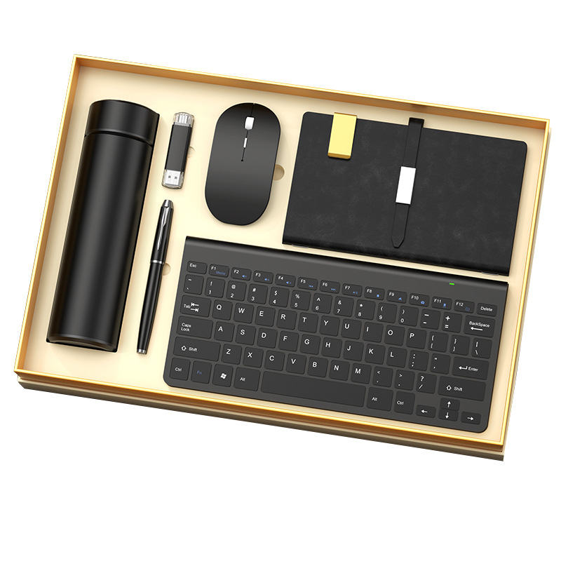 Premios para eventos corporativos, sets de regalo de recuerdos, sets de regalo de teclados, LOGO personalizado, recuerdos de alta gama para empleados.