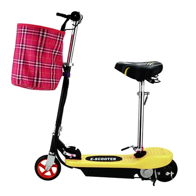 Qatlanan elektrik skuterlər Electric Scooter for Office - yellow