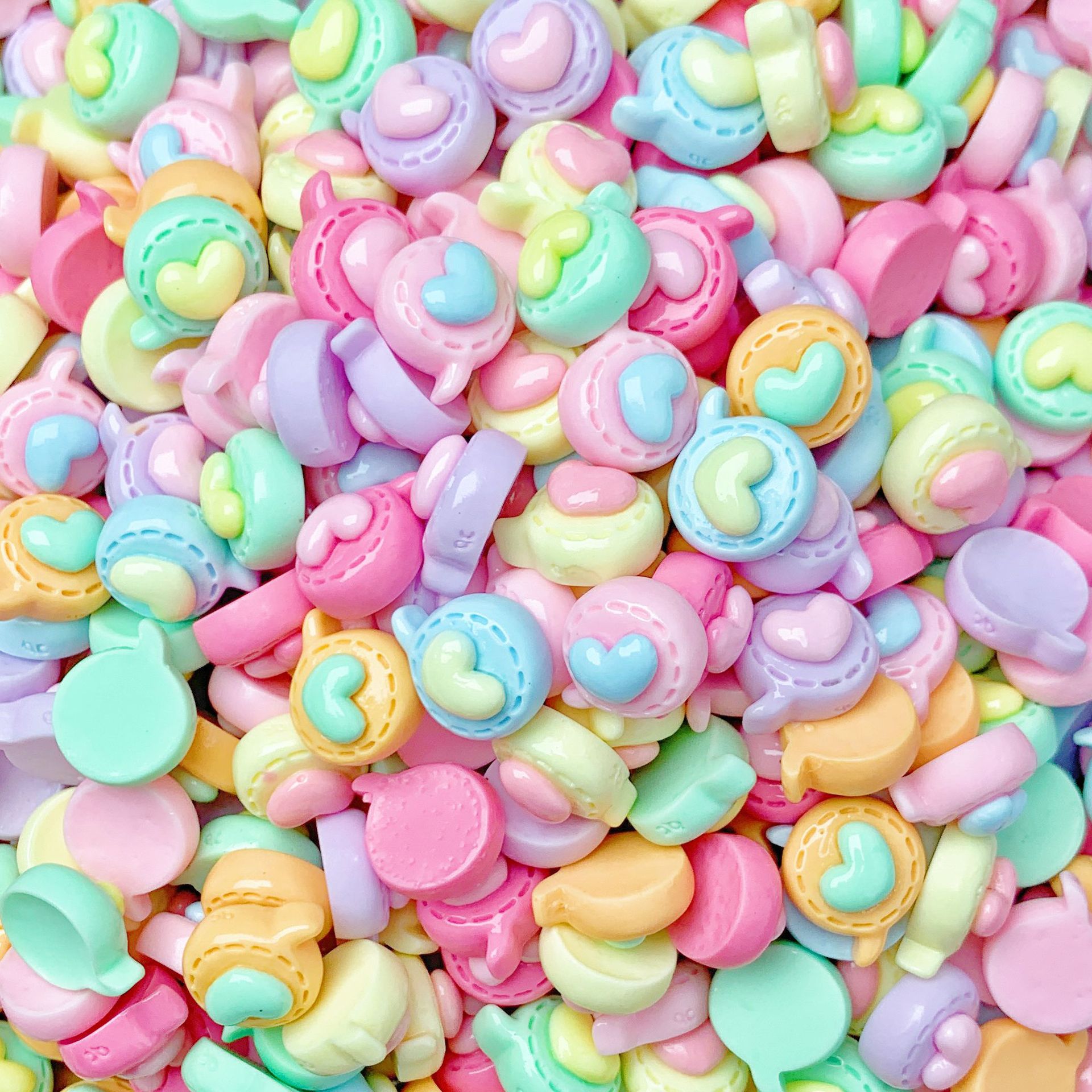 Mini cuatro-ángulo accesorios de resina nebulosa tamaño pequeño joyería de uñas estrella color caramelo espárragos horquilla tocado Accesorios