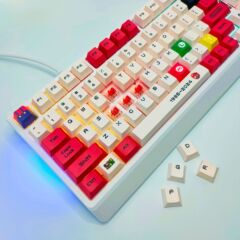 工場卸売りクロスボーダー現物アマゾン霊鍵99鍵真機械混光有線青赤茶軸ゲームキーボード