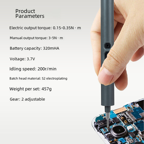 75-in-1 Mini Electric Screwdriver Cordless Planetary Gear Portable Home Use Disassembly Repair Screw Machine