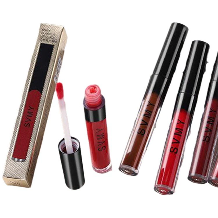 Matte lip gloss, translucent shading, long-term effect, no smudge