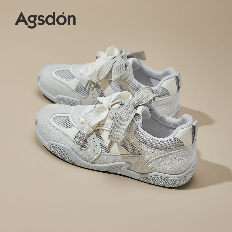 Augustion Ballet alemán zapatos de entrenamiento femenino 2025 nuevo verano plano casual suela blanda zapatos deportivos malla Forrest