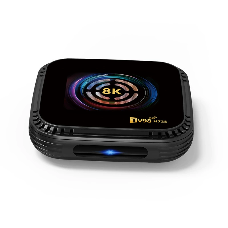 [跨境TV98 H728智能千兆网络电视机顶盒子安卓14媒体播放器 TV box]