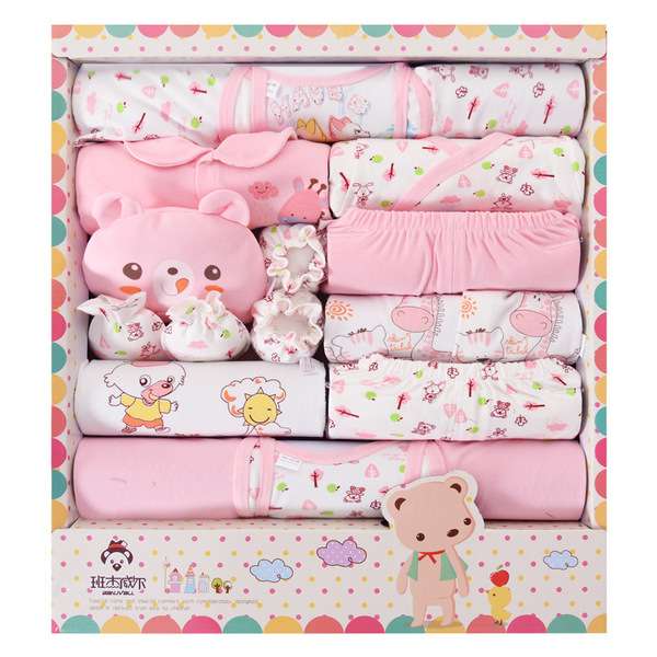Cotton children's gift box for new born