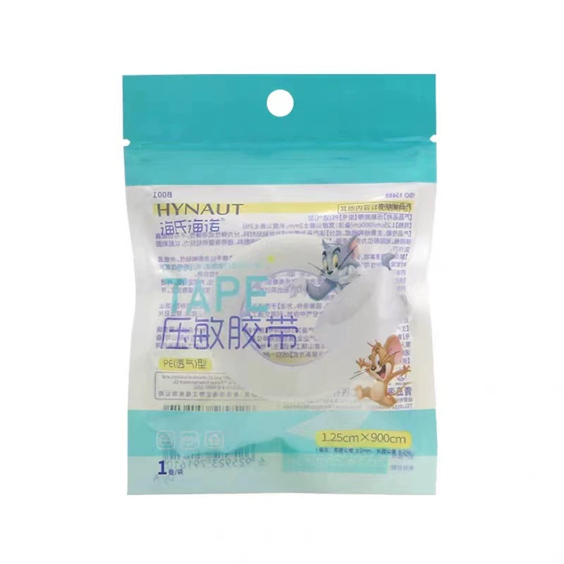 Медицинская дышащая лента Haishi Hainuo PE 1,25 × 900, независимая упаковка, 1 рулон, 1,25x300 см, 1,25x800