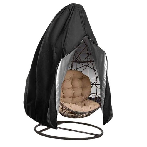 Custom Oxford Fabric Dust Cover for Eggshell Chair Outdoor Swing Hammock Dustproof Cover Courtyard Rocking Chair Rainproof Cover Waterproof