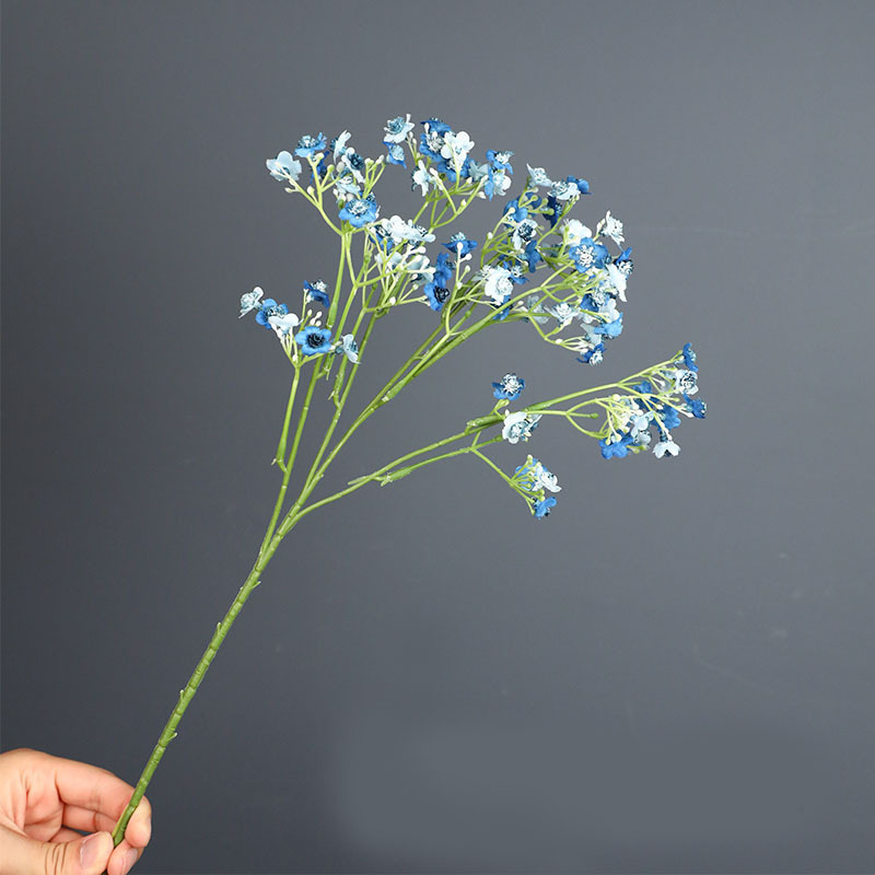 満天の星のシミュレーション花の造花の花束のプラスチックの花の結婚式の花嫁の手は満天の星の花束のレストランのホテルの道具を持ちます。|undefined