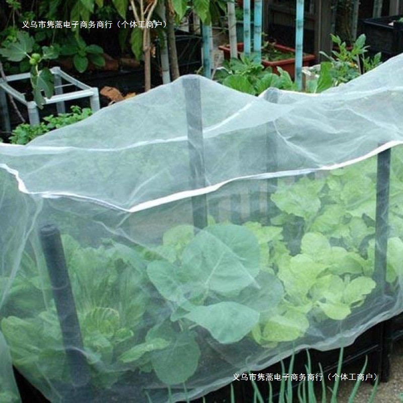 农用防虫网加厚白纱网果园蔬菜大棚菜地养殖场防蚊虫果蝇针蜂小鸟