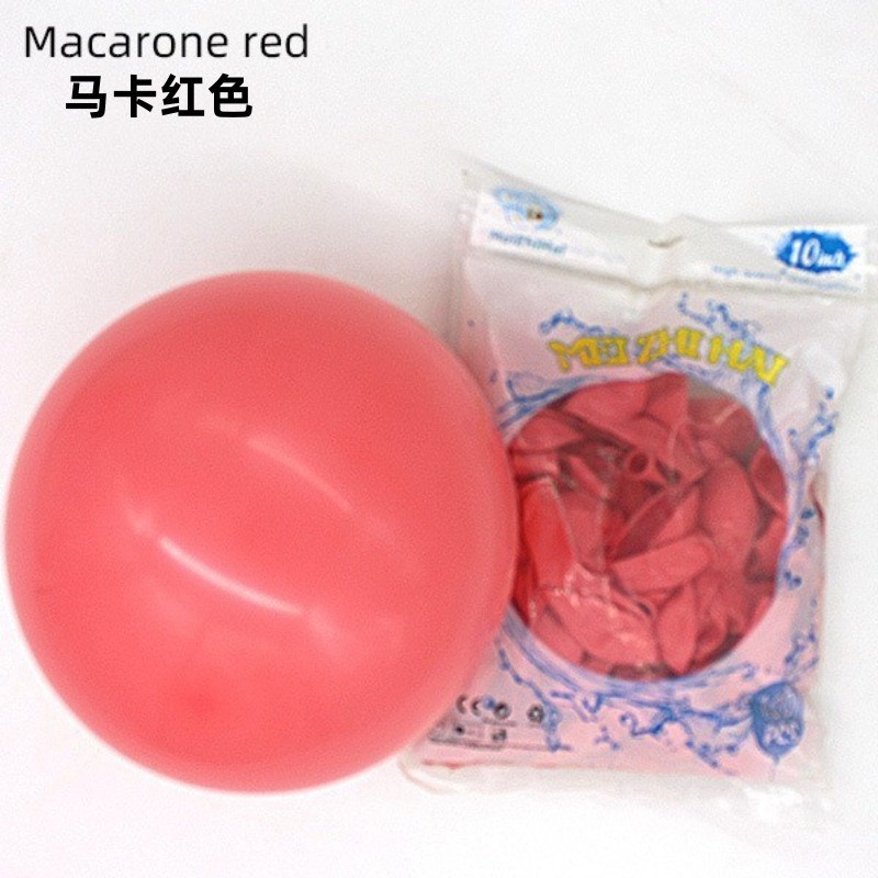Customizado 10 pulgadas engrosado macarón globos al por mayor dulces globos decoración de la decoración de la casa de boda