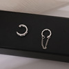 Sophisticated small fashionable ear clips, simple and elegant design, no pierced ears