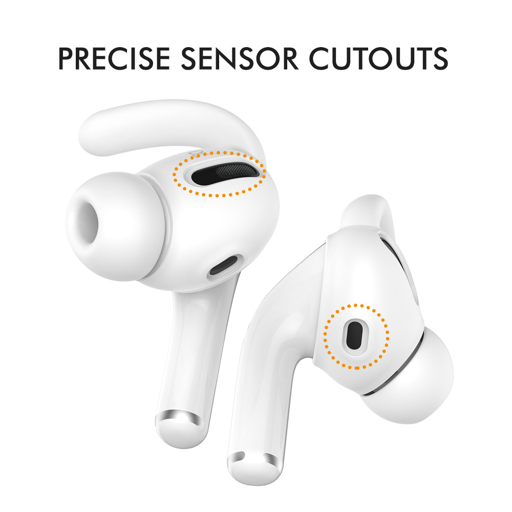 Adecuado para Apple auricular Bluetooth inalámbrico AirPods orejeras AirPods Pro 1 silicona suave orejeras