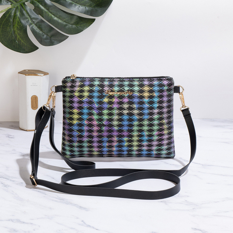 Bolsas de comercio exterior al por mayor bolsas cuadradas de color 2025 nuevas mujeres de moda ocio simple bolsas de hombro