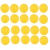 10 yellow spare balls with no words and 2 writing markers