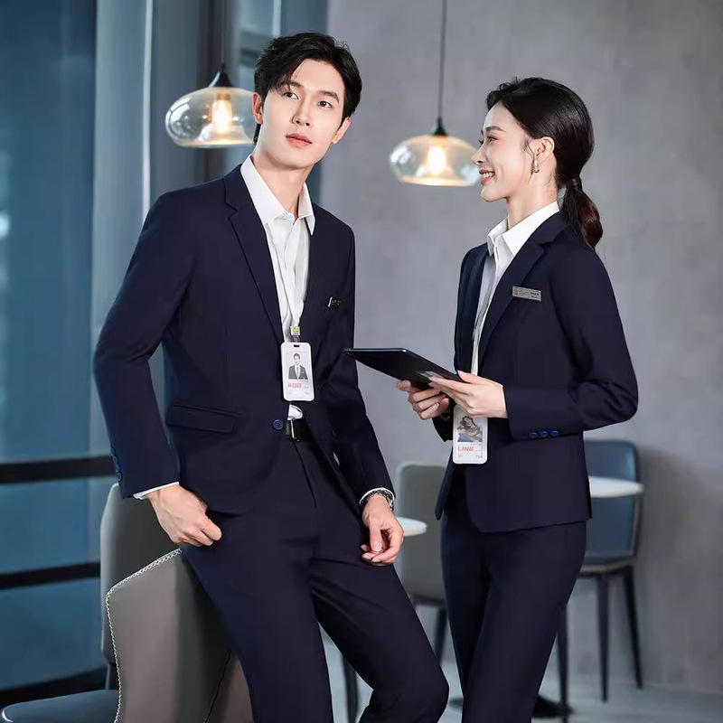 Office Management Work Uniforms Suits Business Attire Professional Formal Wear Property Management