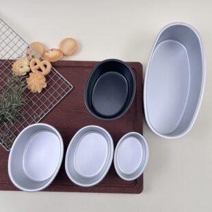 Baking mold aluminum alloy oval light cheese cheese cake mold mold cross-border special cake mold