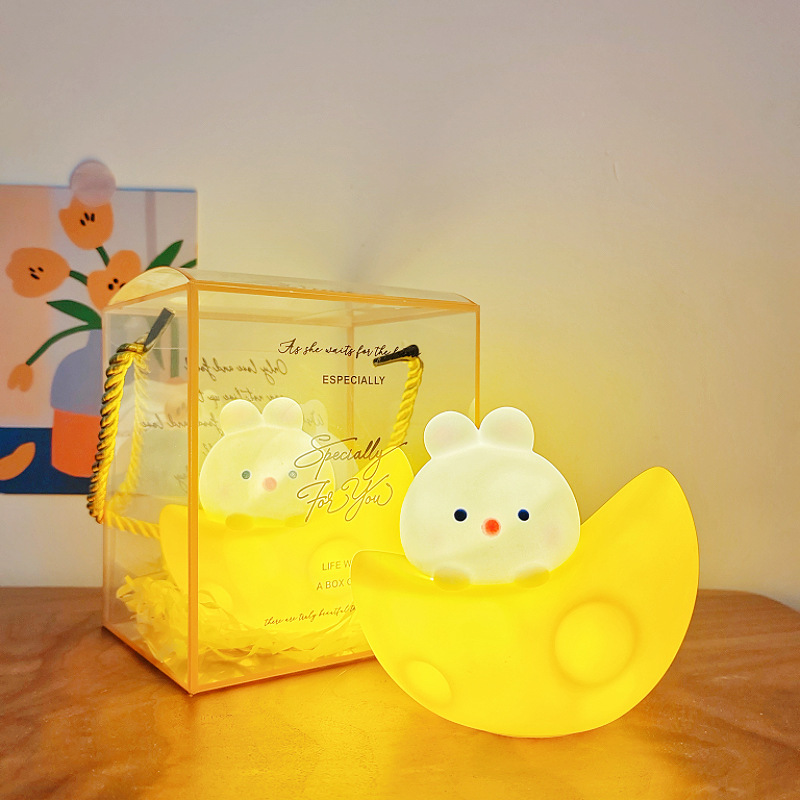 Creative Moon Night Light Bedroom High-Value Desktop Cartoon Atmosphere Light Ornaments Photo Props Girls Small Gifts Creative Moon Night Light Bedroom High-Value Desktop Cartoon Atmosphere Light Ornaments Photo Props Girls Small Gifts