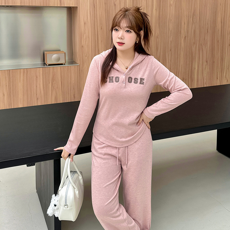  春  XL-4XL 大きいサイズ 上下セット