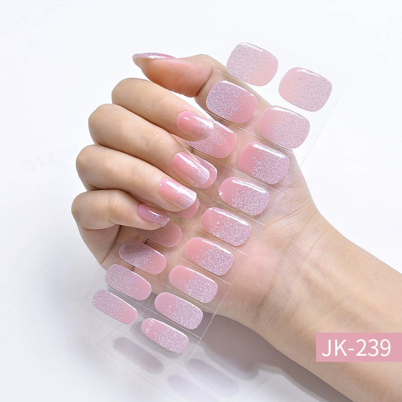 Набор для ногтей XT Gel с наклейками, искусственные ногти и лак для ногтей