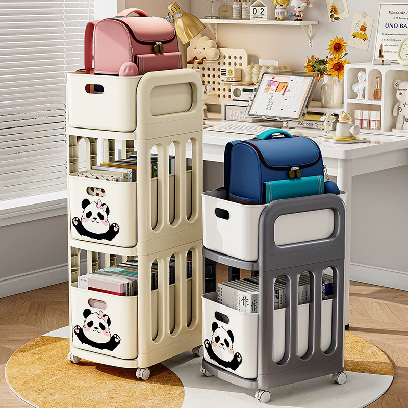 Школьная сумка, стеллаж для хранения закусок, съемная тележка под столом, стеллаж для хранения книг, студенческий домашний общежитие, настольная книжная полка