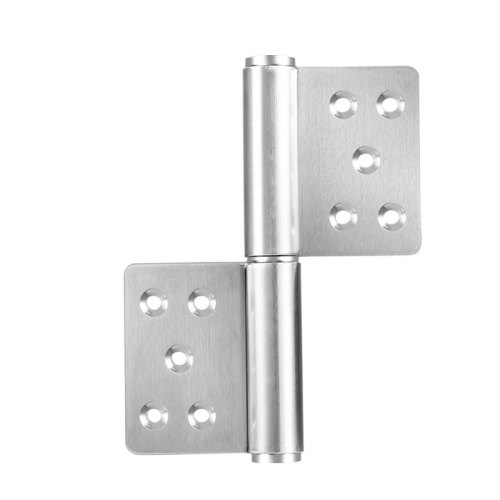 Stainless steel flag-shaped hinge, thickened silent door and window hinge, removable bathroom door hinge, fire door removable loose leaf