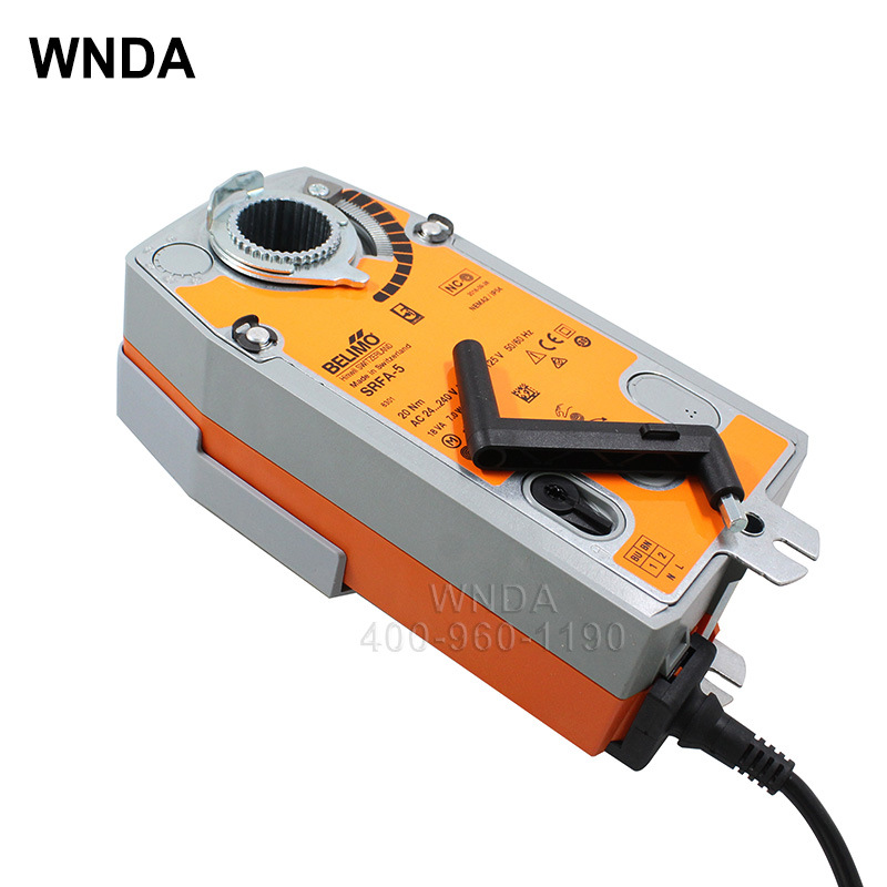 BELIMO����ı�ϵ縴λִ����SRFA-5�綯�����򷧿�����SRFU-5��װ